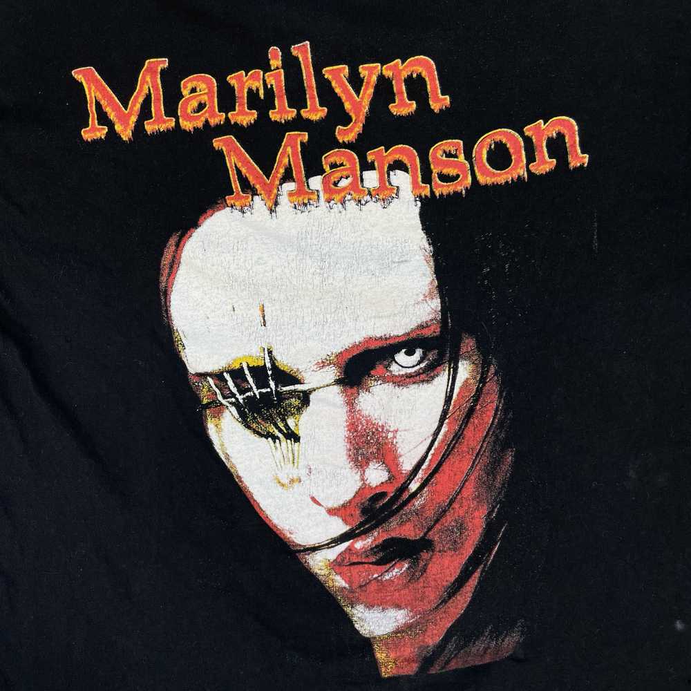 Vintage Marilyn Manson bootleg T-shirt - image 3