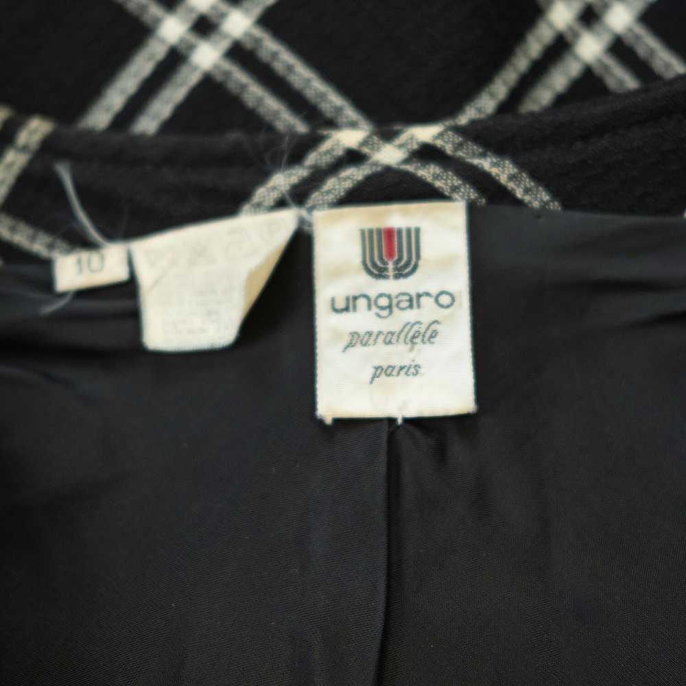 1980s Ungaro plaid jacket - image 6
