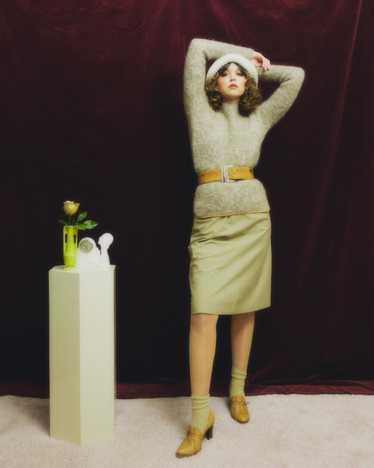 1960s Bonnie Cashin for Sills mohair sweater