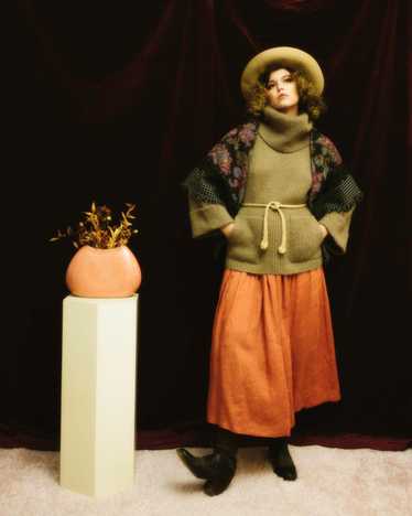 1980s Rosanna turtleneck sweater