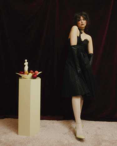 1980s Gunne Sax tulle sweetheart dress - image 1