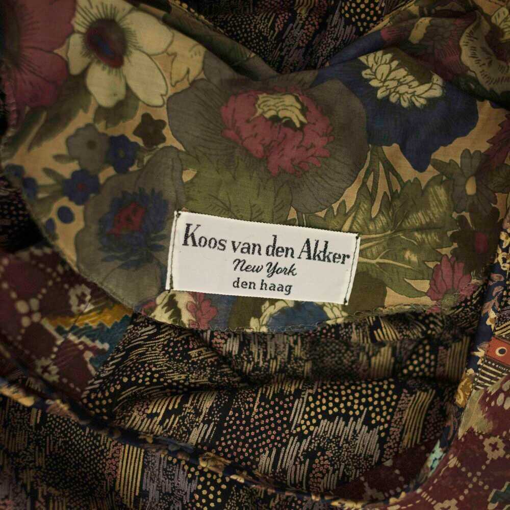 1970s Koos van den Akker patchwork maxi dress - image 4