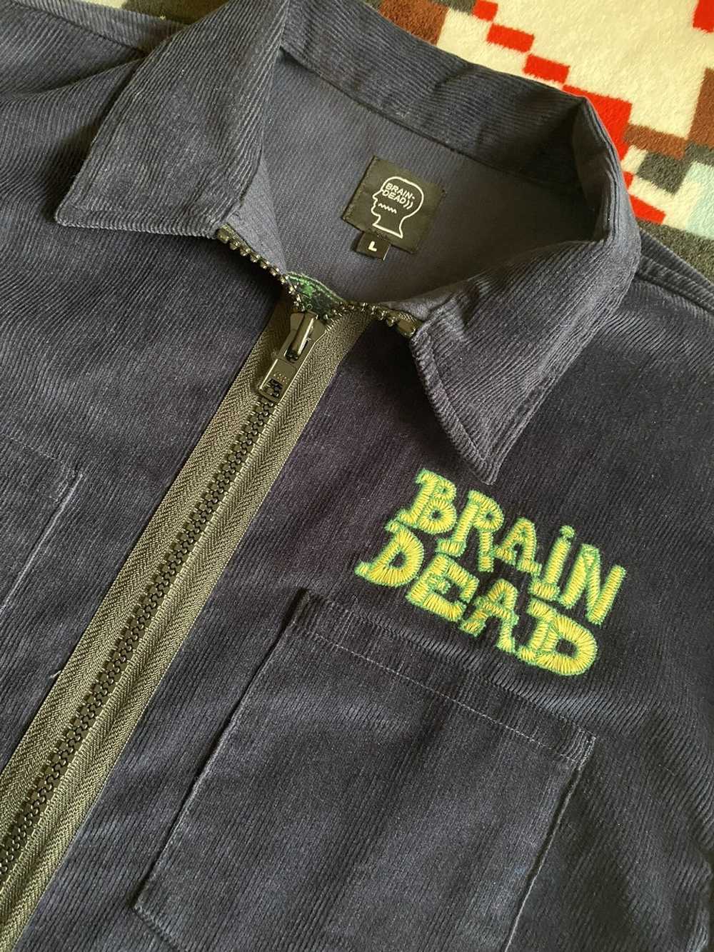 Brain Dead Navy blue Braindead light jacket - image 2