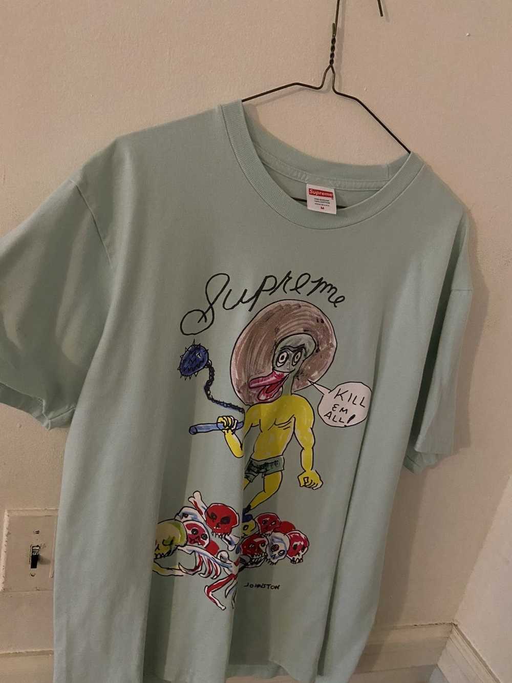 Supreme Supreme kill them all tee green - image 2