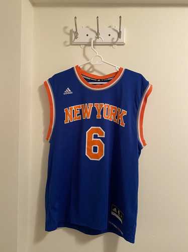 Adidas Men’s NBA New York Knicks Jersey #6 Porzingis - Sz XL