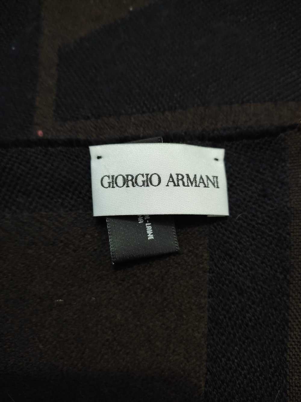 Giorgio Armani Vintage Giorgio Armani Scarf - image 9