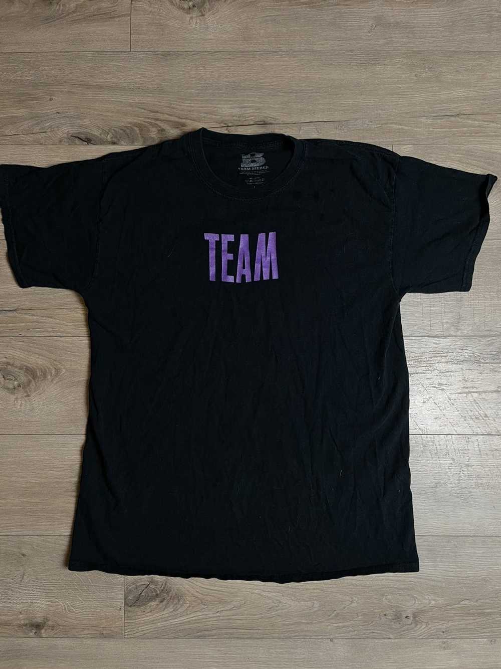 Band Tees Justin Bieber stadium tour team tee pho… - image 1