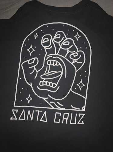 Santa Cruz SANTA CRUZ LONG SLEEVE BLACK TEE