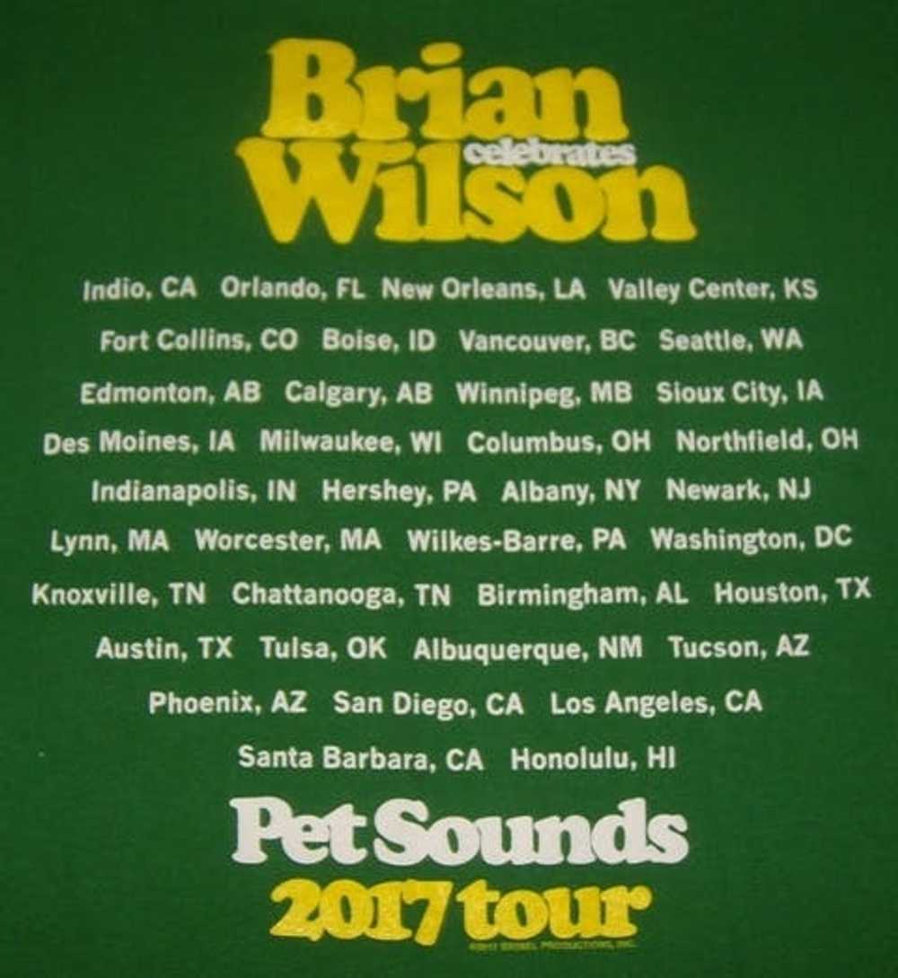 Band Tees × Tour Tee Brian Wilson - Celebrates Pe… - image 2
