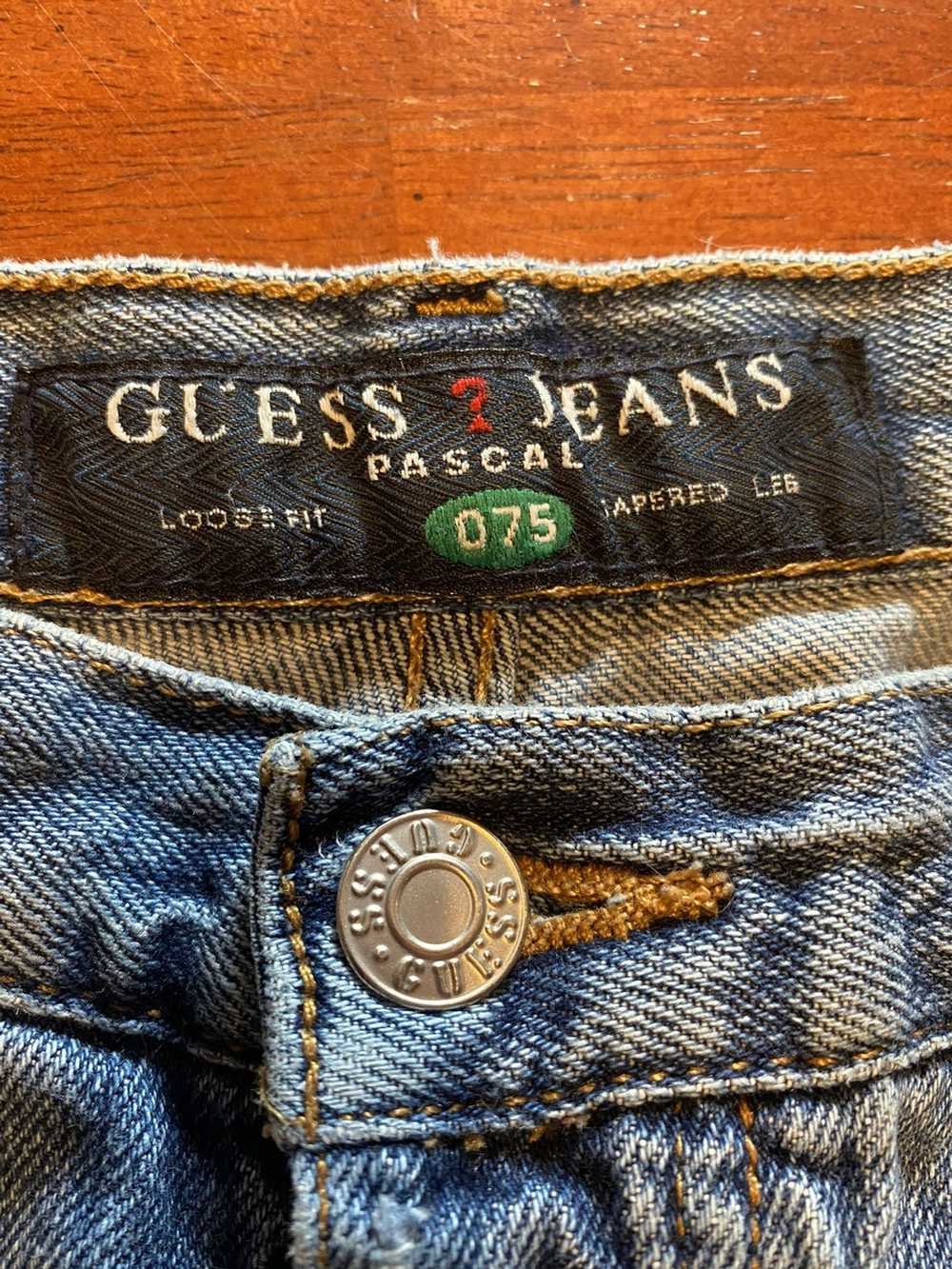 Guess × Vintage Guess vintage denim jeans 33X34 - image 2