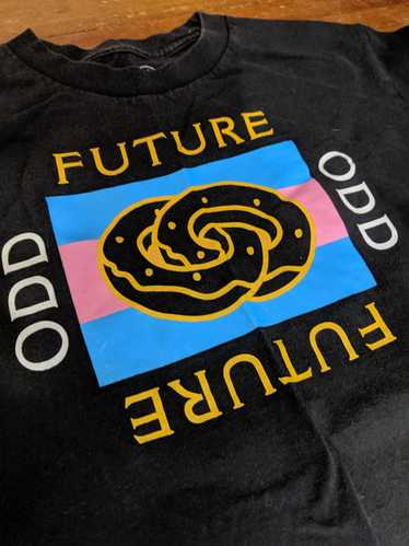 Odd Future Black donut monogram t-shirt - image 1