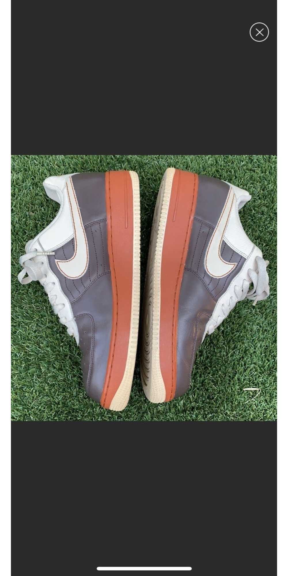 Nike Nike Air Force 1 Beige/Brown/Burnt Orange - image 3