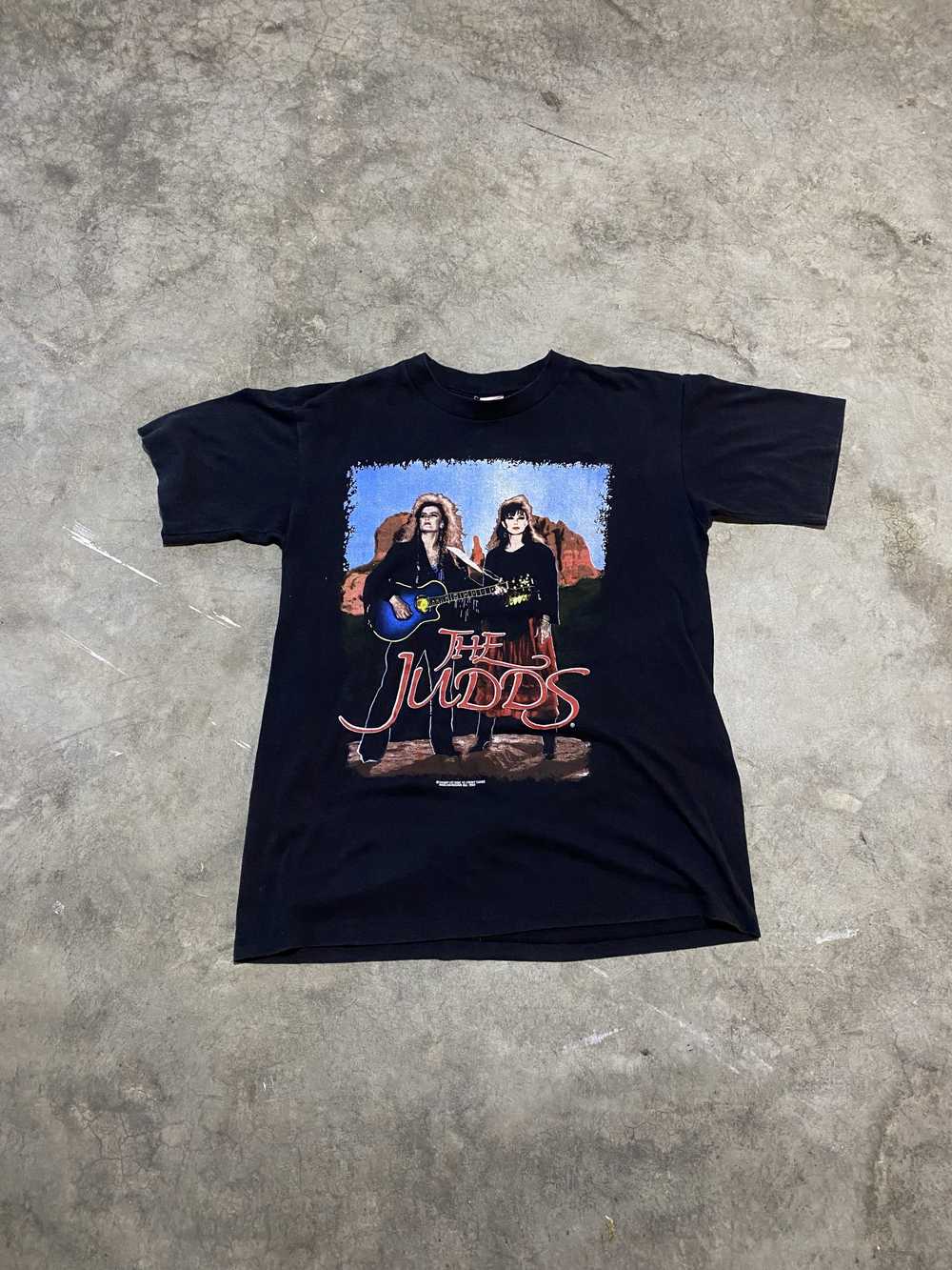 1990 The Judds Farewell Tour Band Tee - image 1