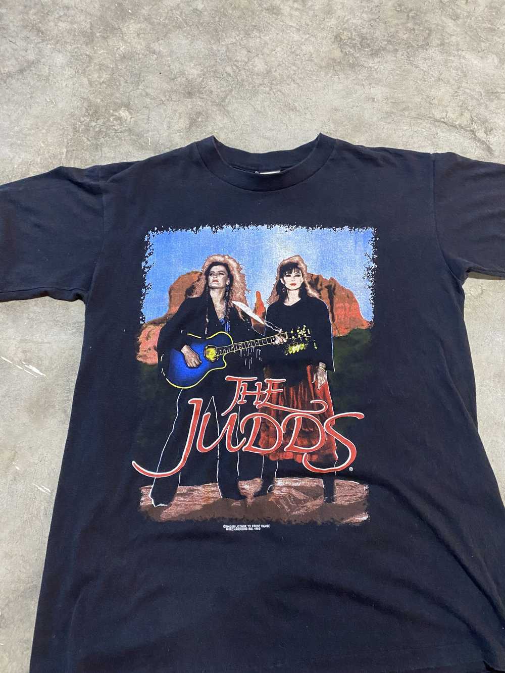 1990 The Judds Farewell Tour Band Tee - image 2