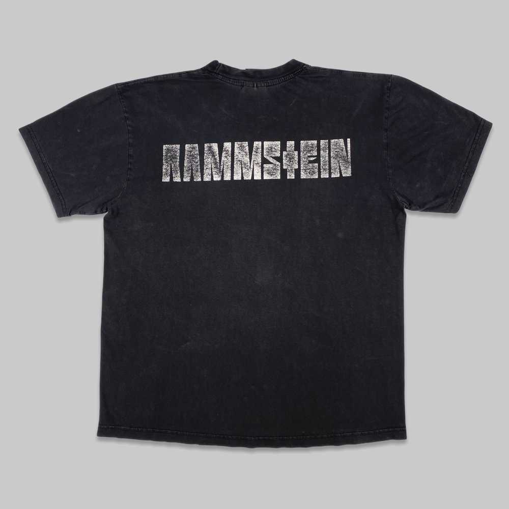 Vintage early 00s Rammstein ‘Flames’ shirt - image 2