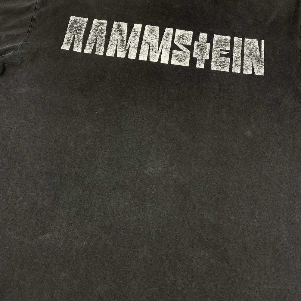 Vintage early 00s Rammstein ‘Flames’ shirt - image 6