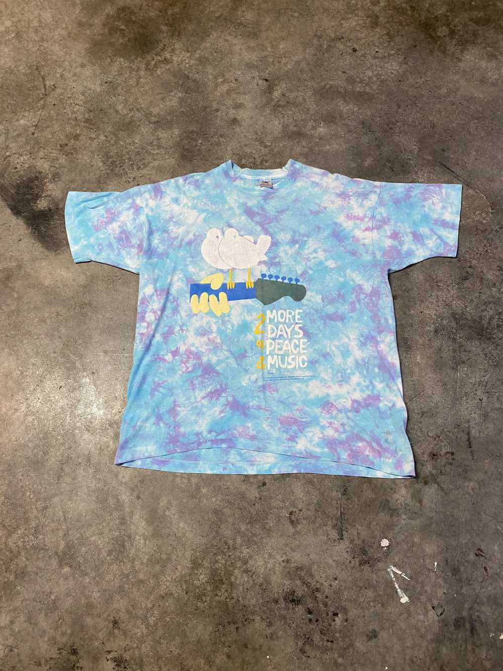 1994 Woodstock Festival Tye Dye Tee - image 1