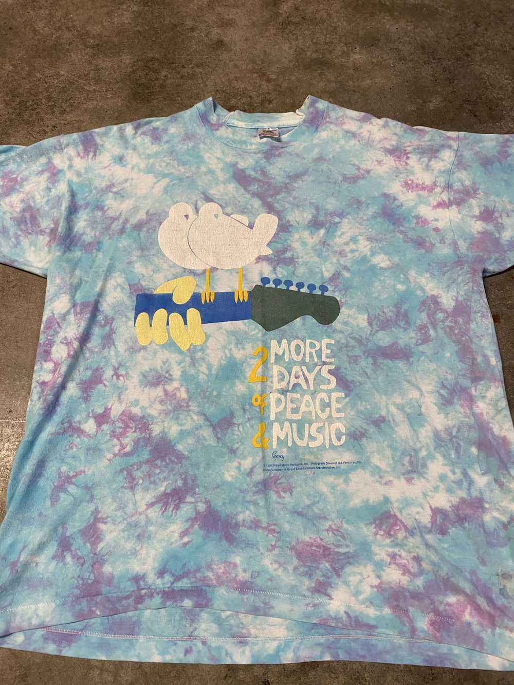 1994 Woodstock Festival Tye Dye Tee - image 2