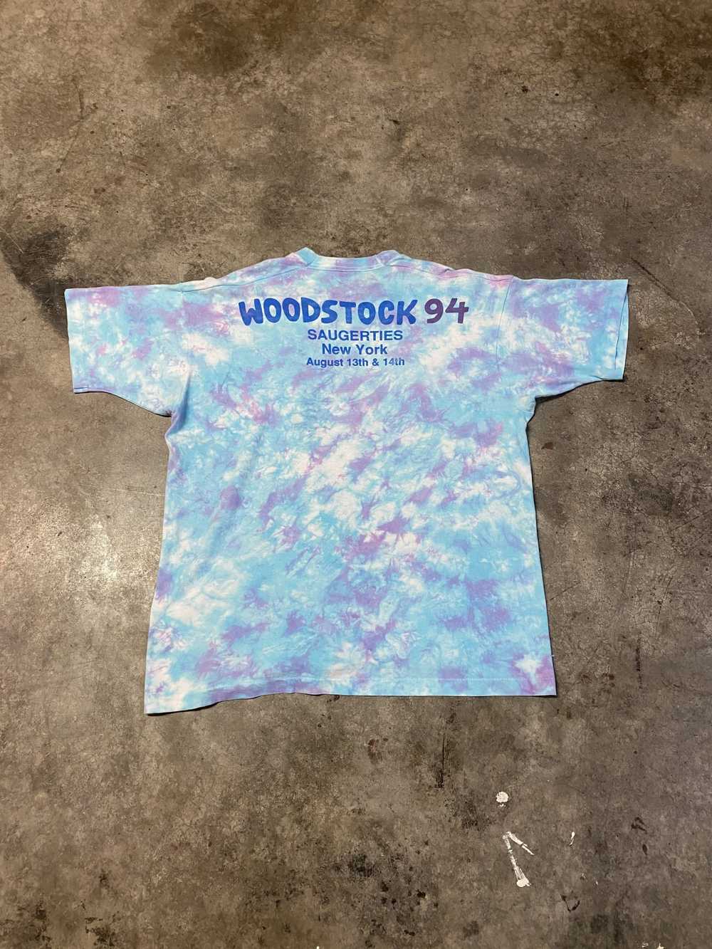 1994 Woodstock Festival Tye Dye Tee - image 3