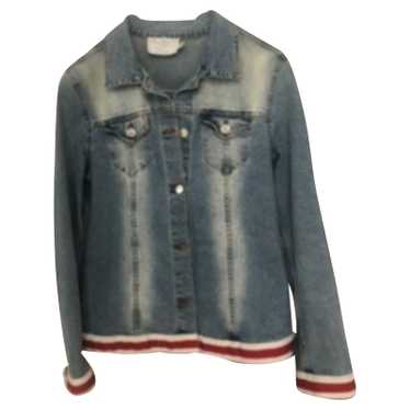 Blumarine Jacket/Coat Jeans fabric in Blue - image 1