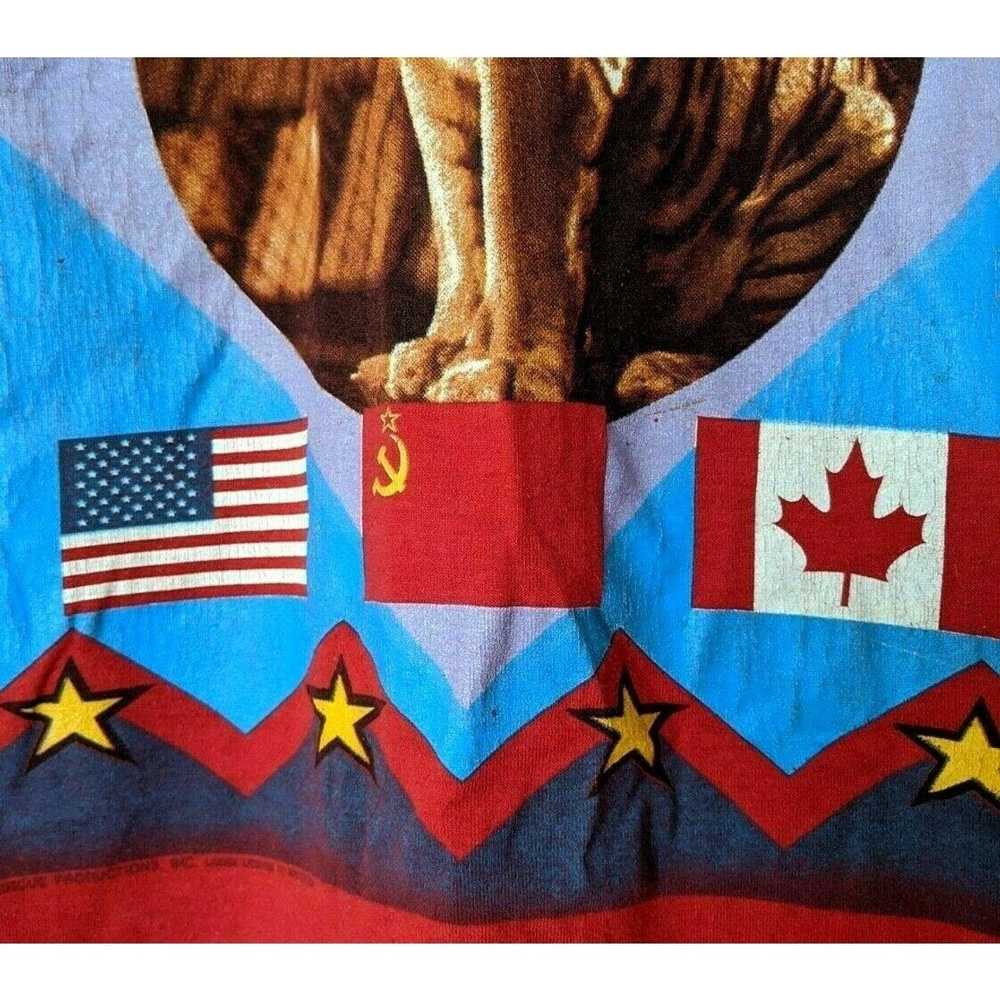 Screen Stars Moscow Circus Mens Large TShirt Scre… - image 8