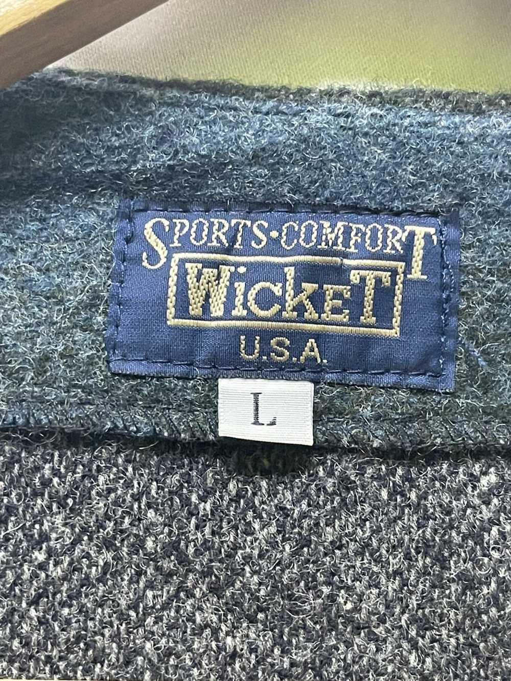 Tracey Vest × Vintage VINTAGE WICKET USA WOOL VEST - image 7