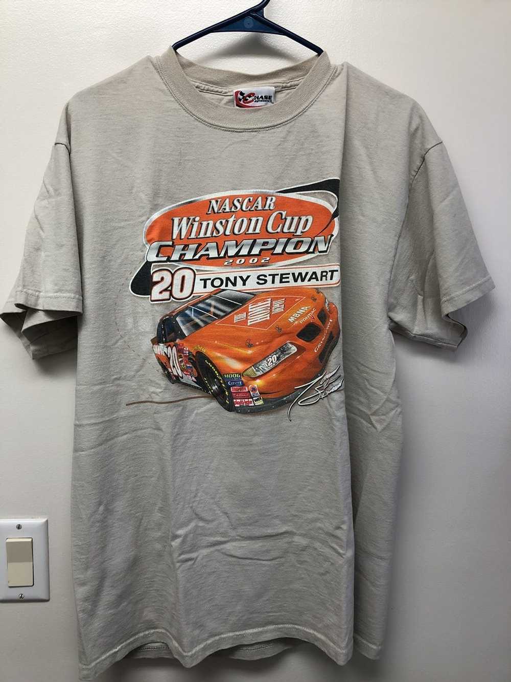 NASCAR Tan NASCAR Tony Stewart T shirt - image 1