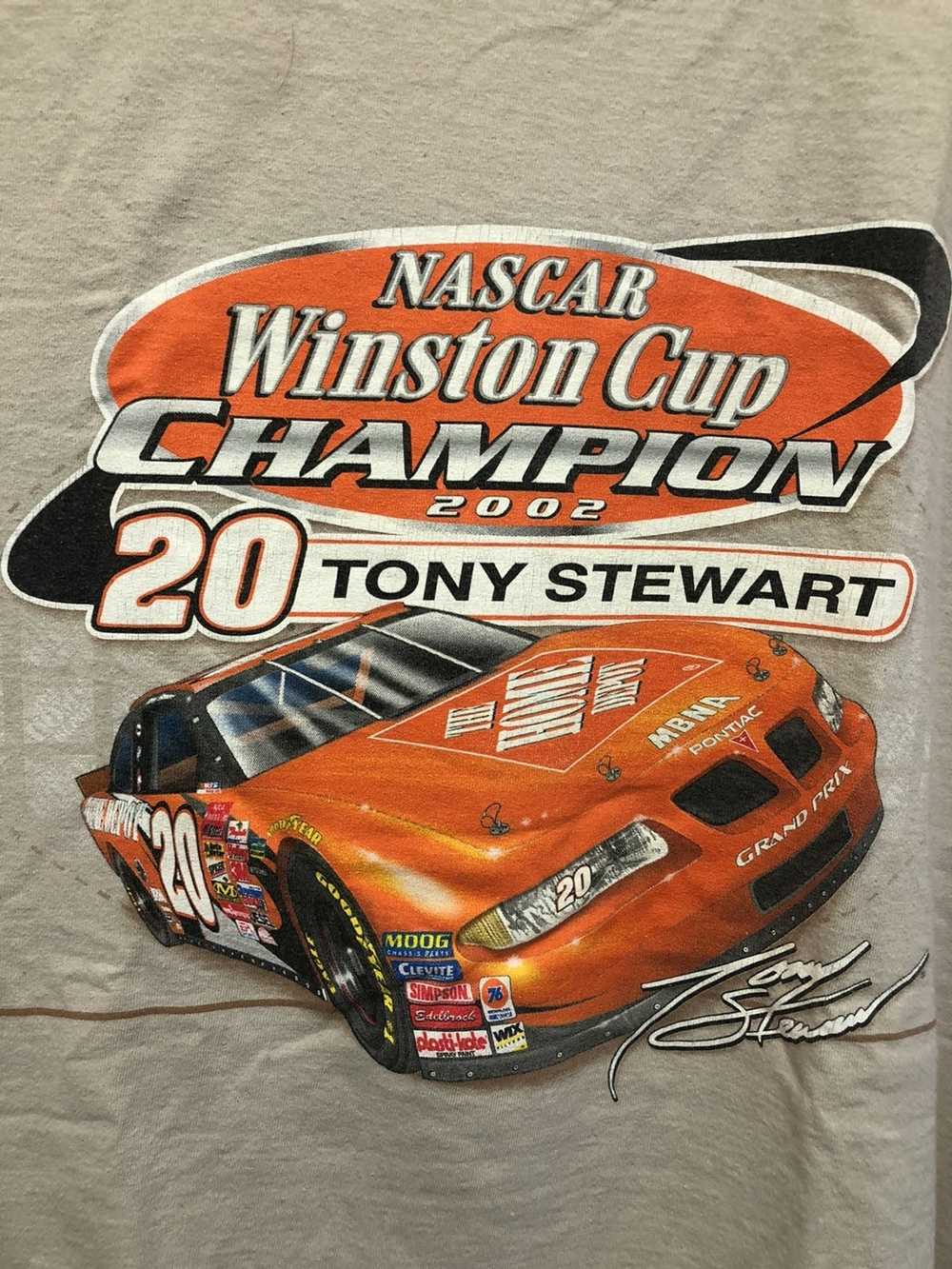 NASCAR Tan NASCAR Tony Stewart T shirt - image 2