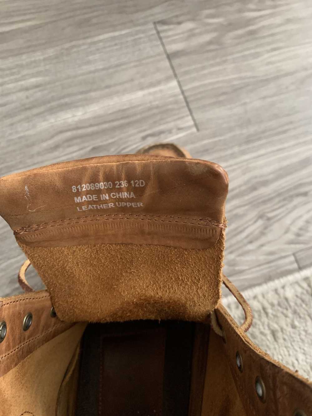 polo ranger boots tan leather