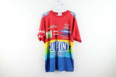 90s rainbow striped tshirt - Gem