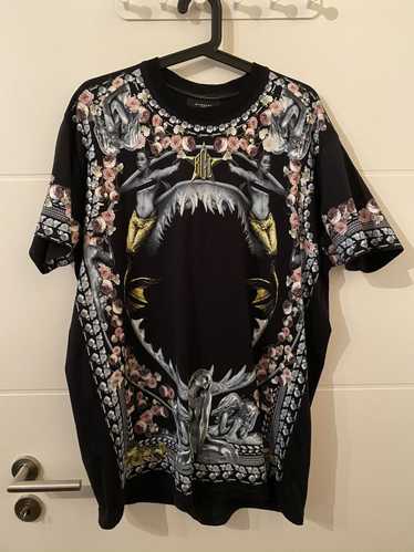 Givenchy Shark Mermaid Floral T-Shirt