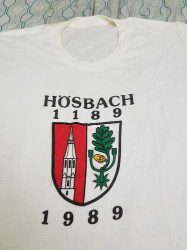 German × Vintage Vintage 80s Hosbach Germany T Shi