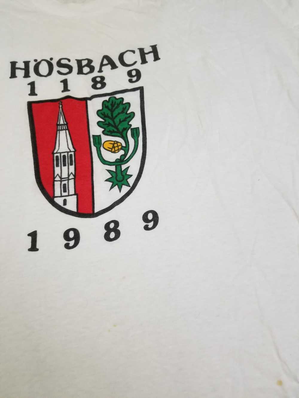 German × Vintage Vintage 80s Hosbach Germany T Sh… - image 5