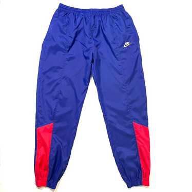 Nike × Vintage Vintage Nike tracksuit bottoms tra… - image 1