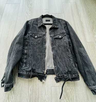 Denim Jacket R+A jacket black unisex