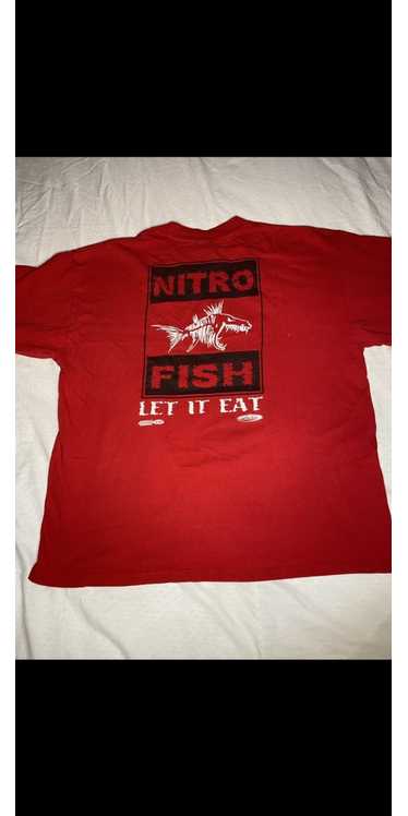 Vintage Nitro Fish Let It Eat double sided tee