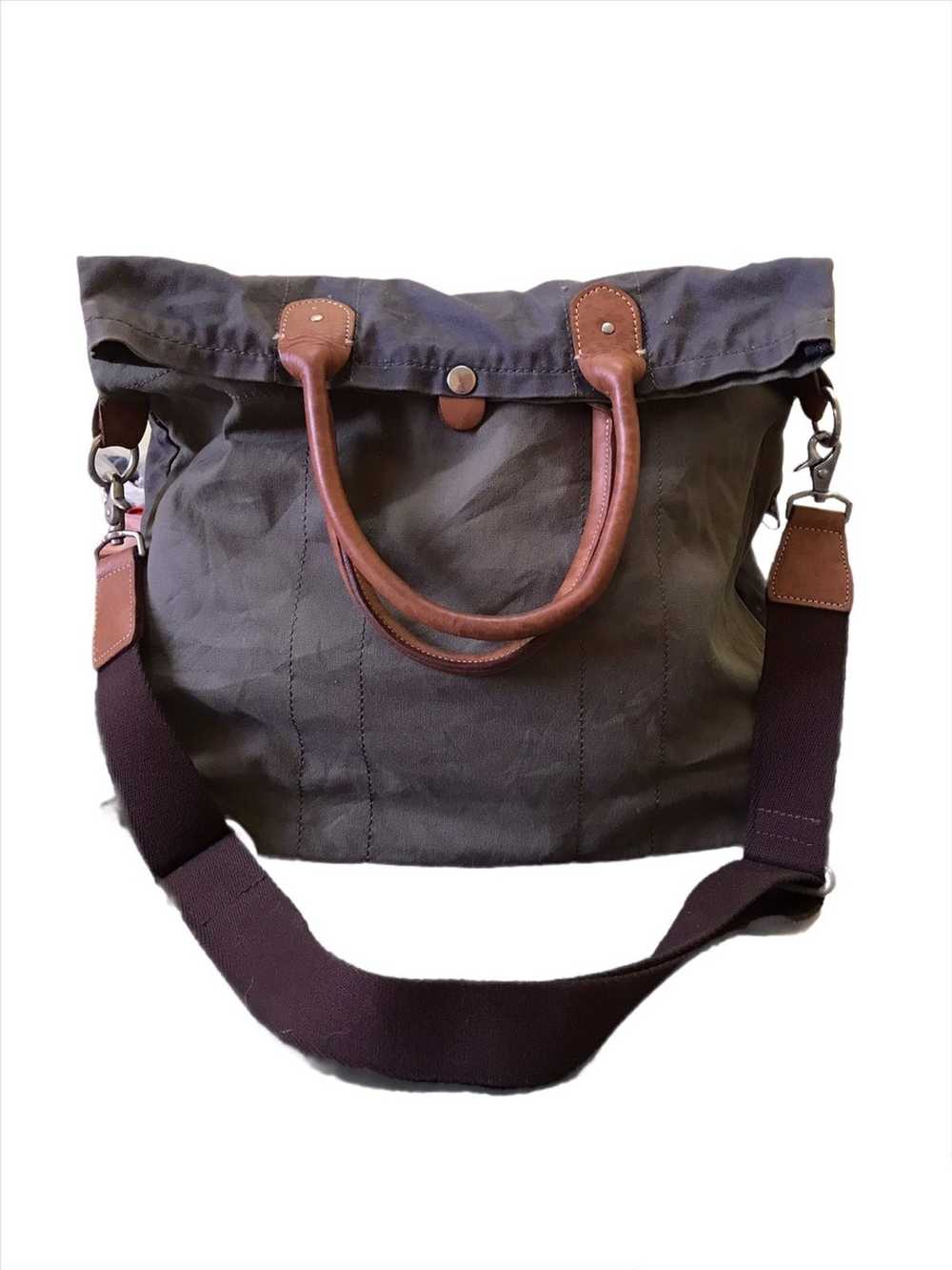 Japanese Brand Vintage Messenger Bag Two Way - image 1