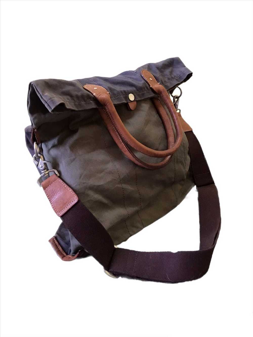 Japanese Brand Vintage Messenger Bag Two Way - image 2