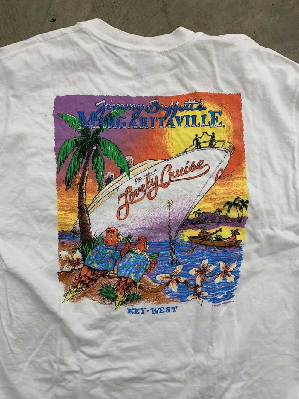 Vintage Vintage 1990s Margarita Ville t shirt XL - image 2