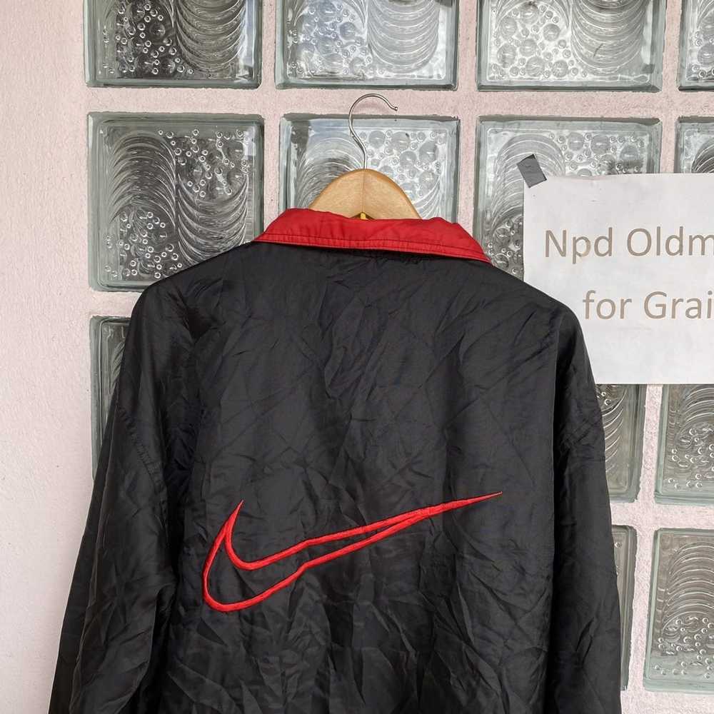 Nike × Streetwear Rare Nike pullover nylon big lo… - image 4