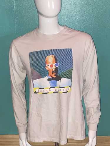 Extra Butter Extra Butter White Long Sleeve T-Shi… - image 1