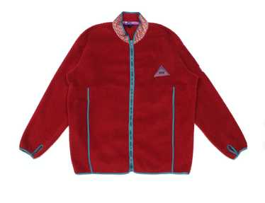 Helly Hansen 90S Logo Sherpa Fleece Jacket Vintage - image 1