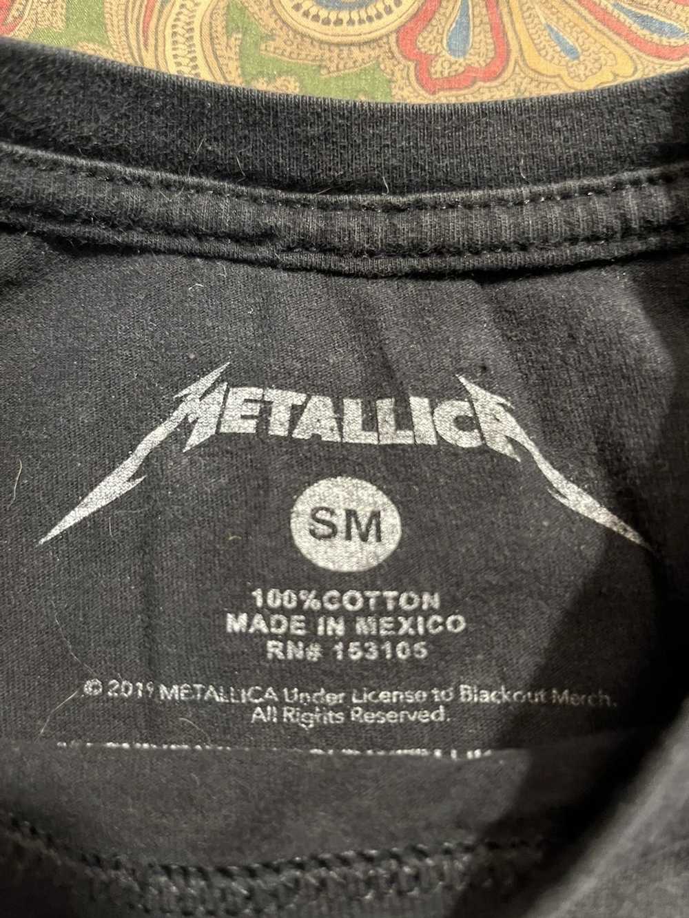 Band Tees × Metallica × Rock T Shirt 2019 Metalli… - image 5