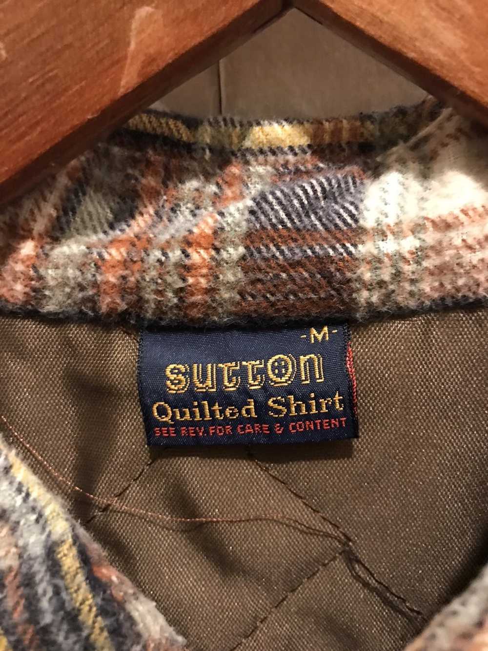 Vintage Vintage 90s Sutton Flannel Shirt - image 3