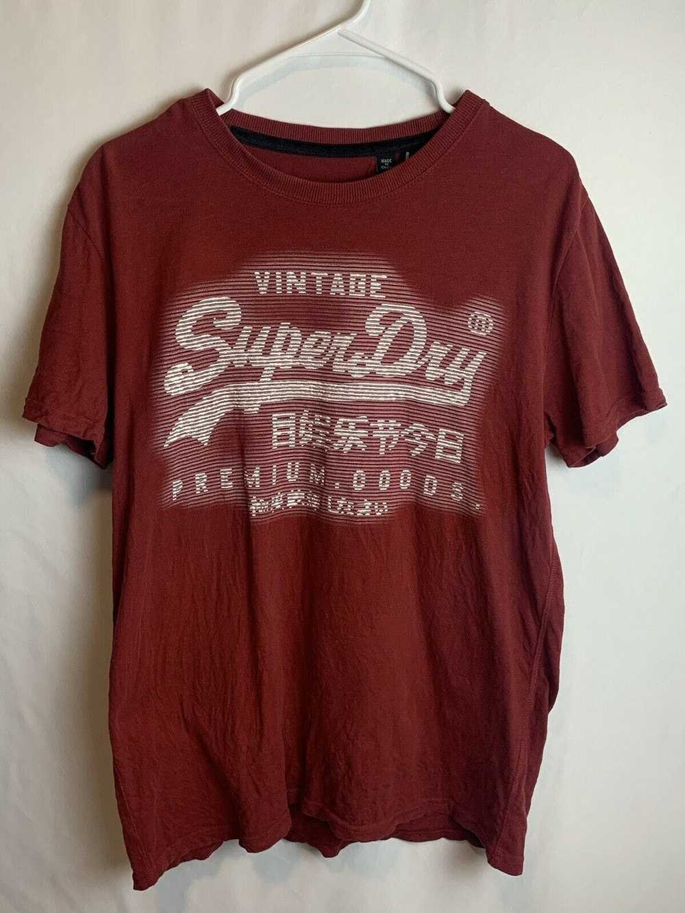 Other Vintage SuperDry Men’s T-Shirt Size Large C… - image 1