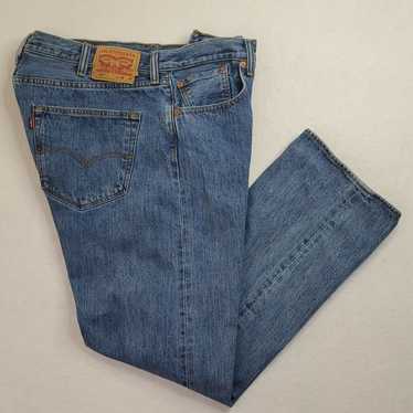 Levi's Levis 501 Button Fly Jeans 38x30 Red Tab 5… - image 1