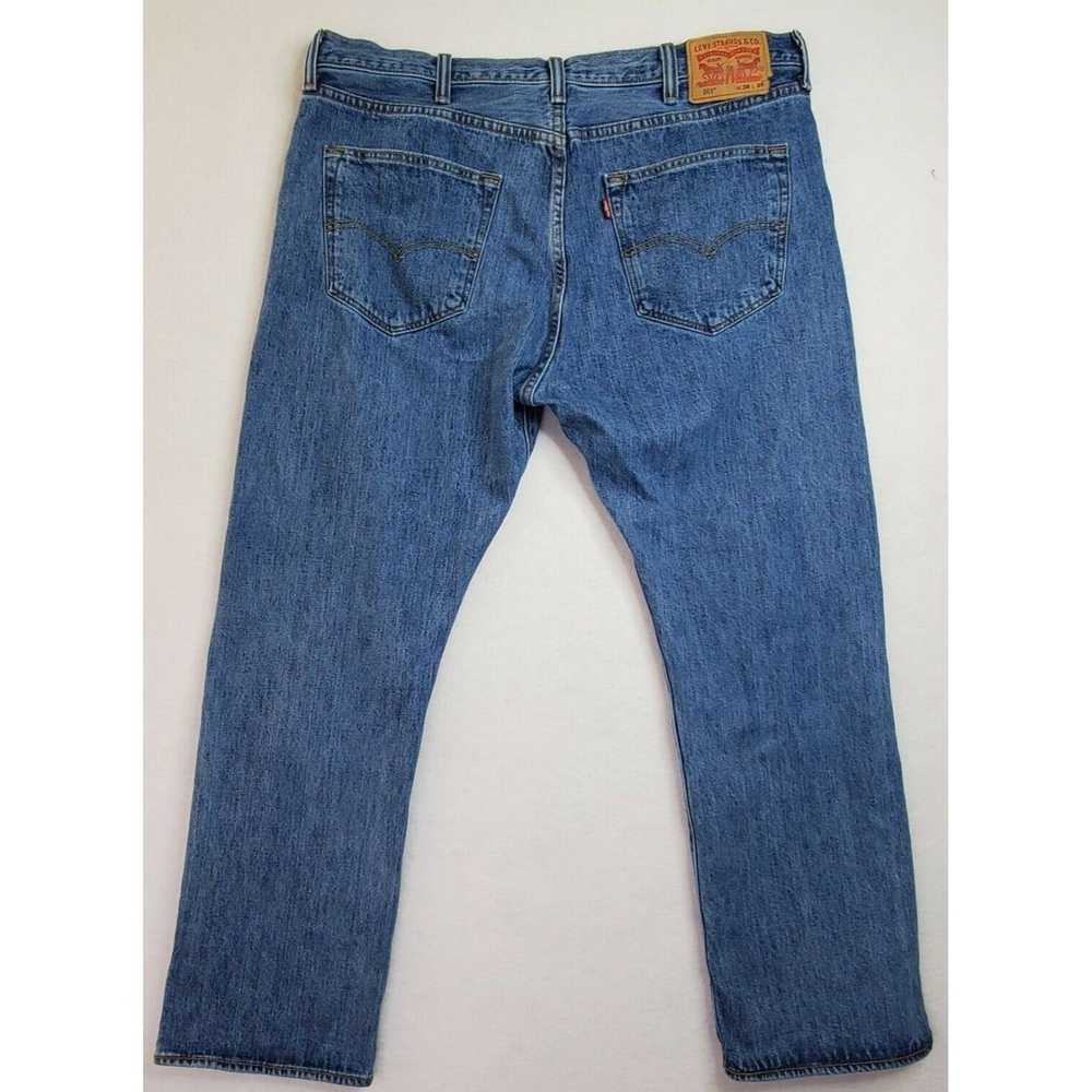 Levi's Levis 501 Button Fly Jeans 38x30 Red Tab 5… - image 4