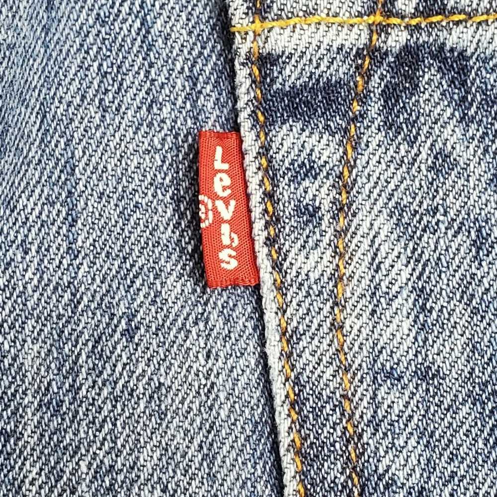 Levi's Levis 501 Button Fly Jeans 38x30 Red Tab 5… - image 9