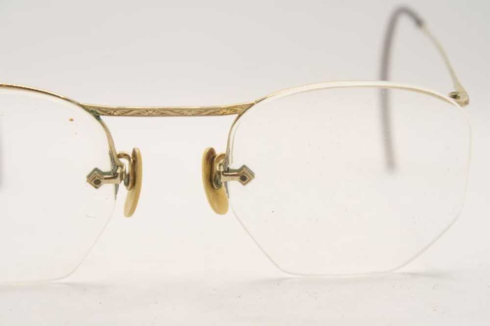 Antique Eyeglasses American Optical Everjax 1/10 … - image 3