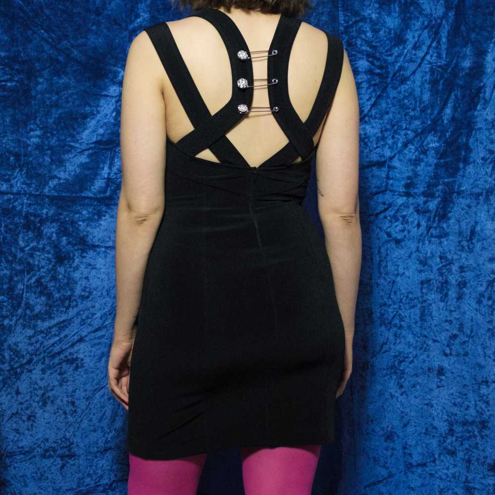 1990s Expo Nite safety pin dress - image 6